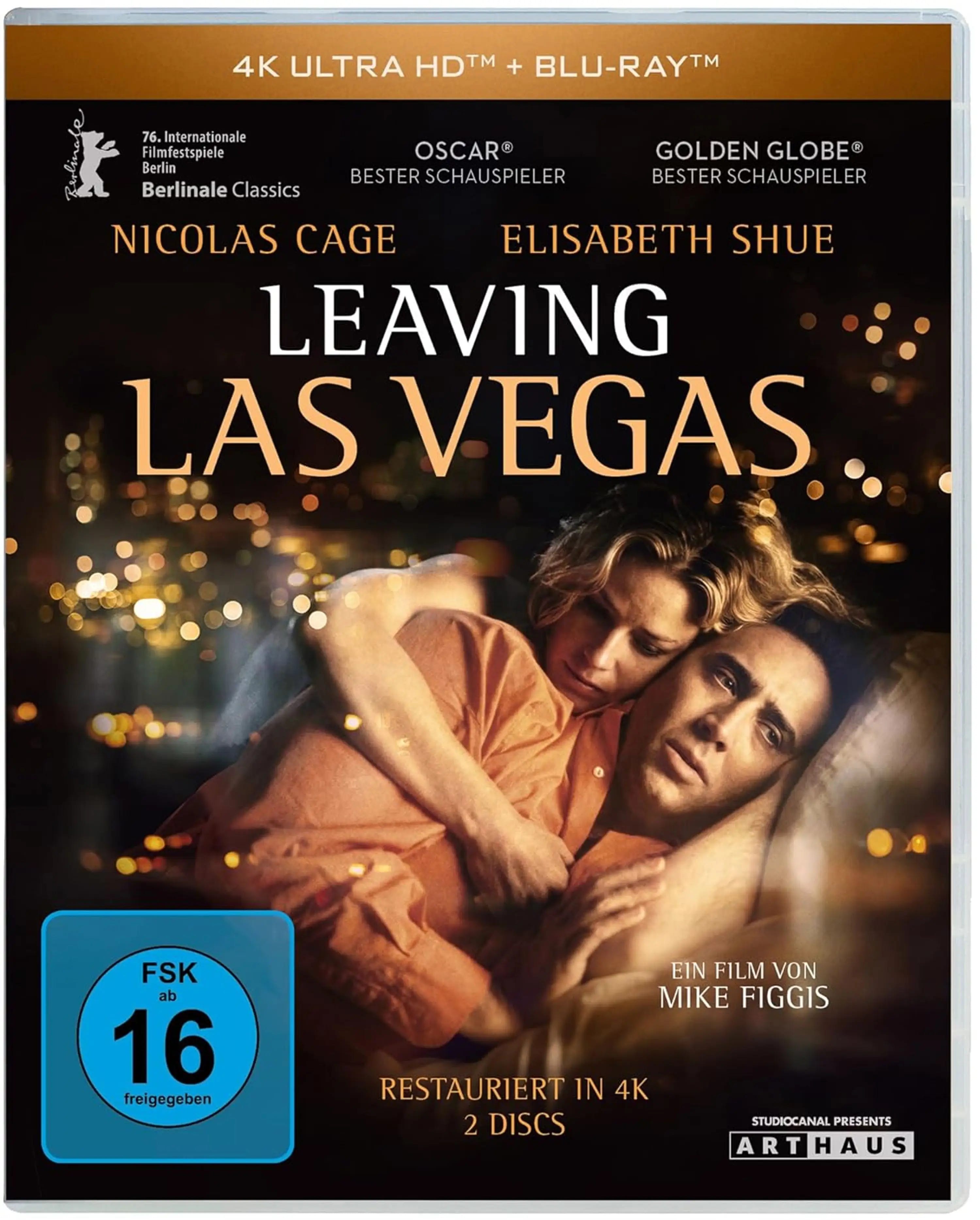 Leaving Las Vegas 4K Ultra HD Blu-ray in restaurierter