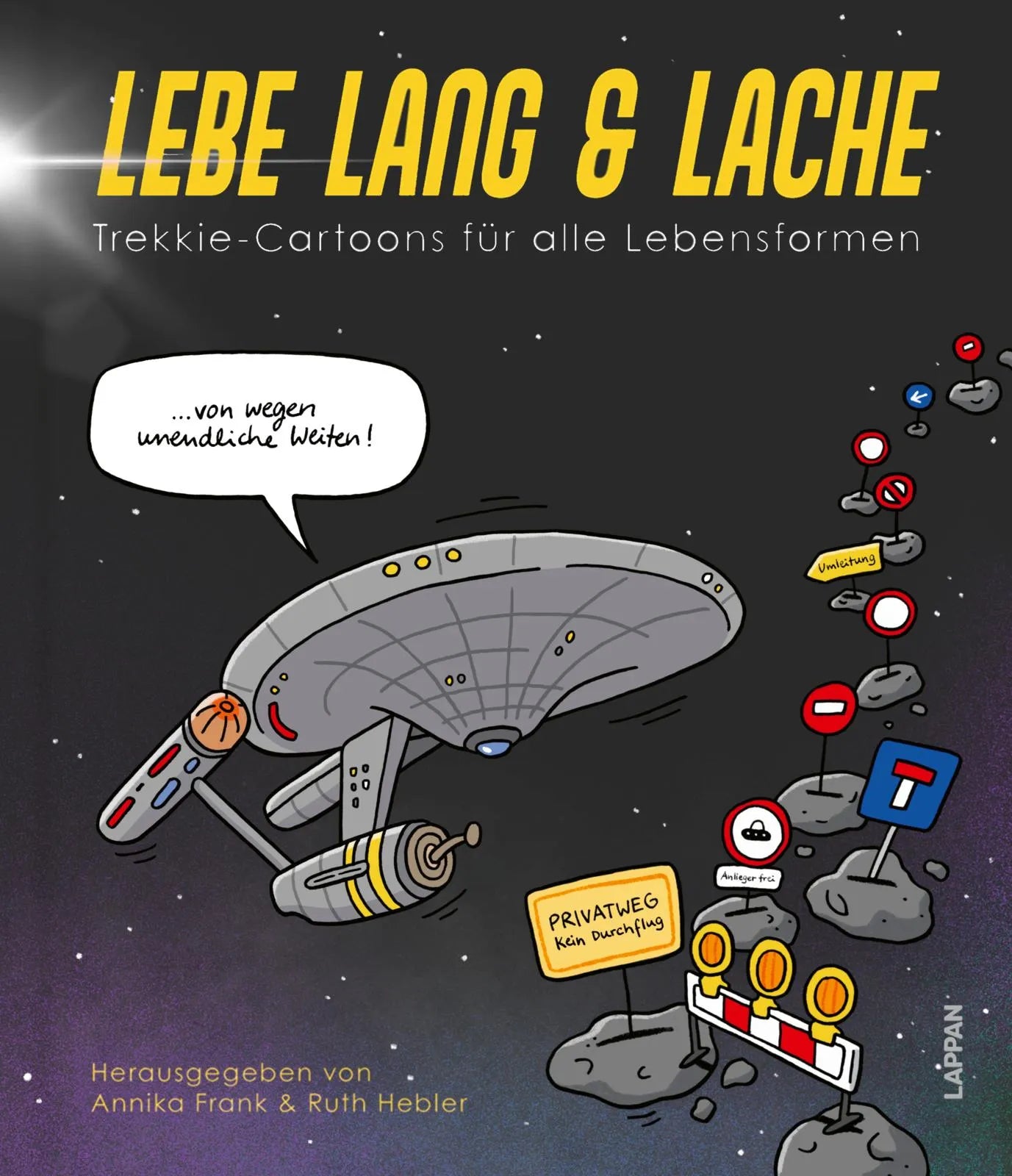 Cover: Lebe lang und lache! (Hardcover) von Diverse