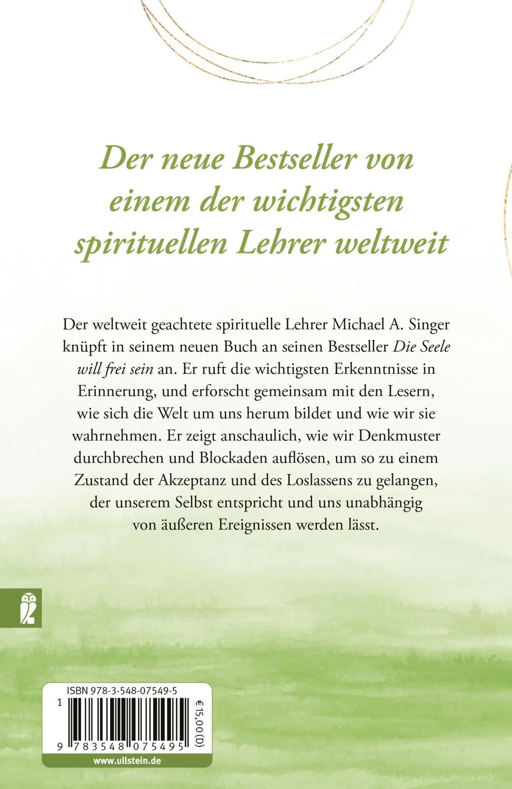 Rückseite: Lebe unbeschwert (Taschenbuch)