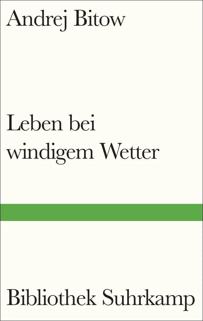 Buchcover von 'Leben bei windigem Wetter' - Gebundene Ausgabe von Andrej Bitow
