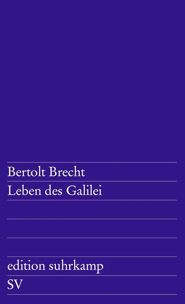 Buchcover von 'Leben des Galilei' - Taschenbuch von Bertolt Brecht