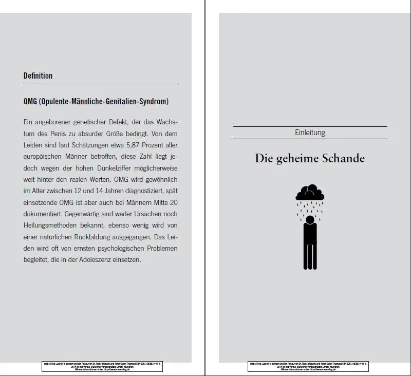 Innenansicht von 'Leben mit einem großen Penis' - Taschenbuch