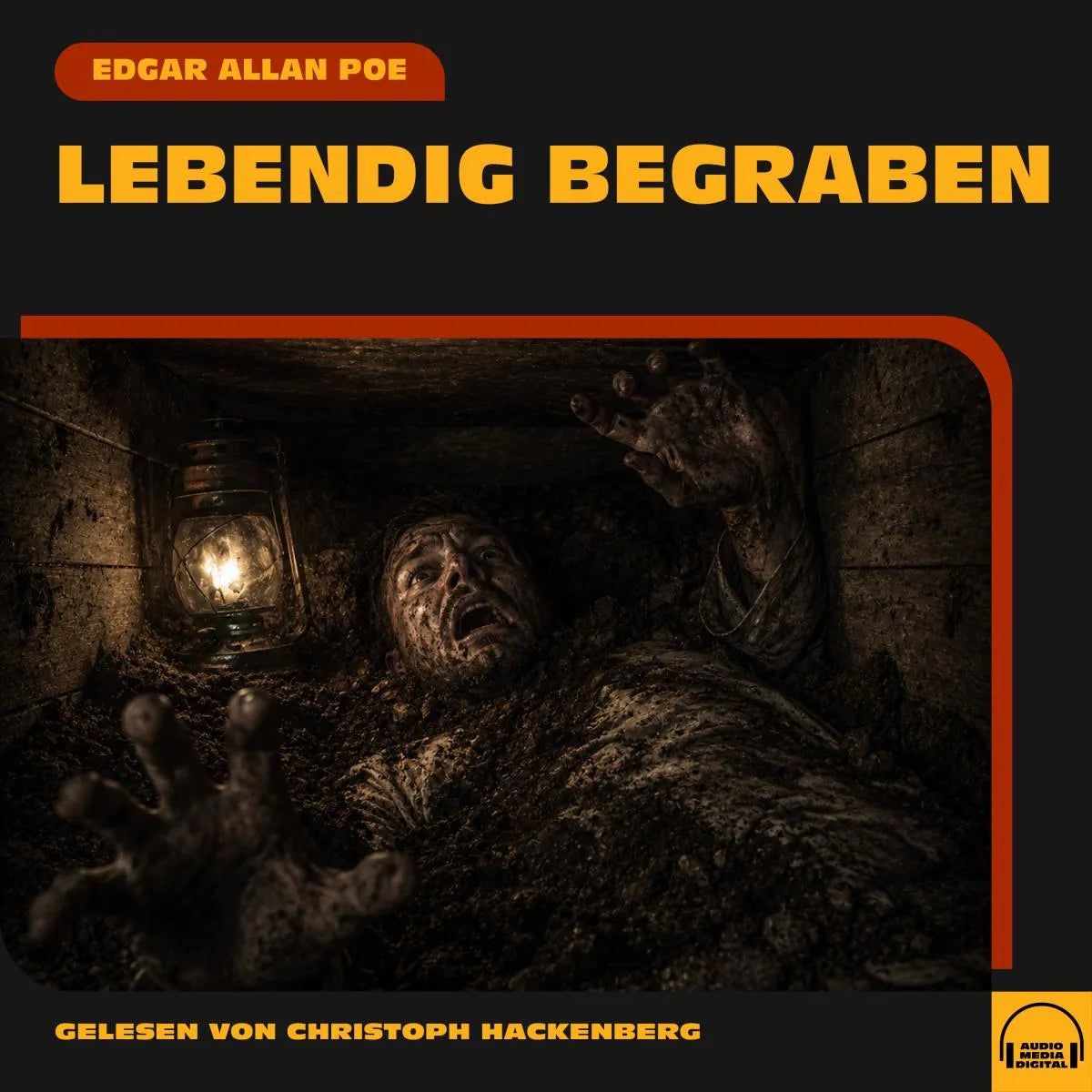 Cover: Lebendig begraben (Hörbuch Download) von Edgar Allan Poe