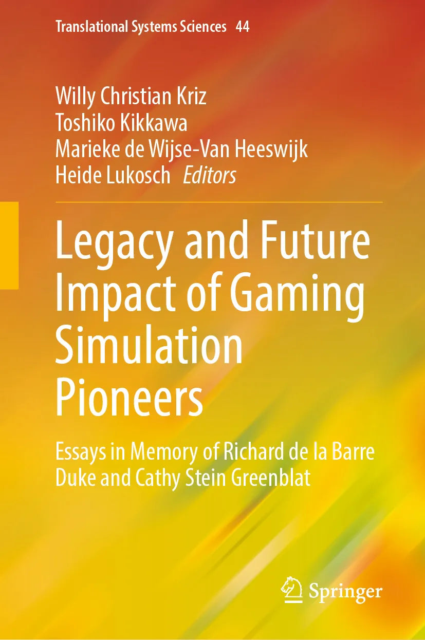 Cover: Legacy and Future Impact of Gaming Simulation Pioneers (E-Book)