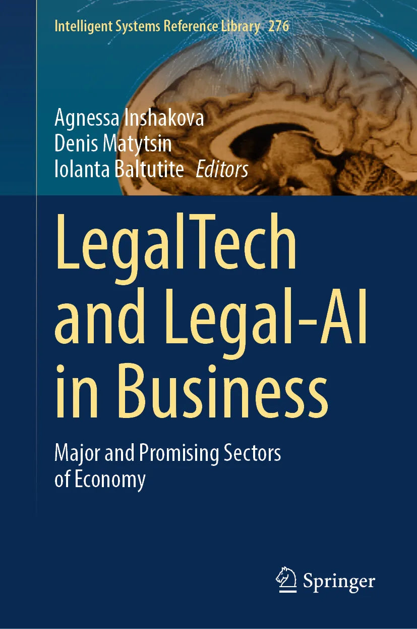 Cover: LegalTech and Legal-AI in Business (E-Book)