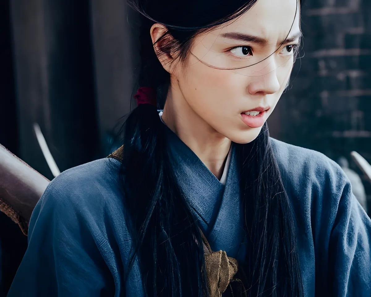 Filmszene 2 aus Legends of the Condor Heroes - Die Legende der A. (Mediabook) – Blu-ray. Regie: Tsui Hark