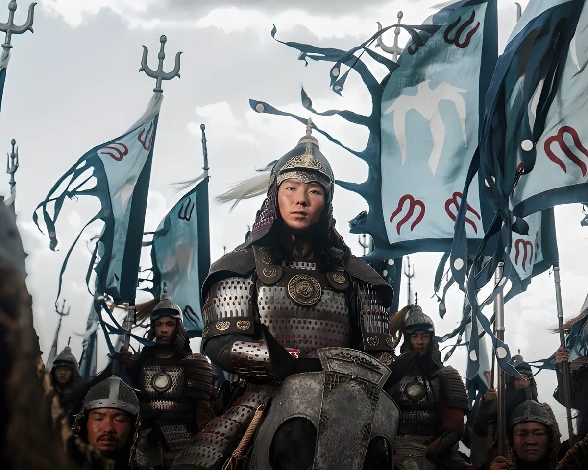 Filmszene 4 aus Legends of the Condor Heroes - Die Legende der A. (Mediabook) – Blu-ray. Regie: Tsui Hark