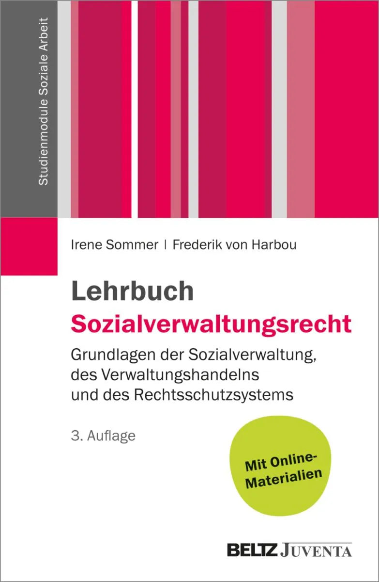 Cover: Lehrbuch Sozialverwaltungsrecht (E-Book) von Irene Sommer