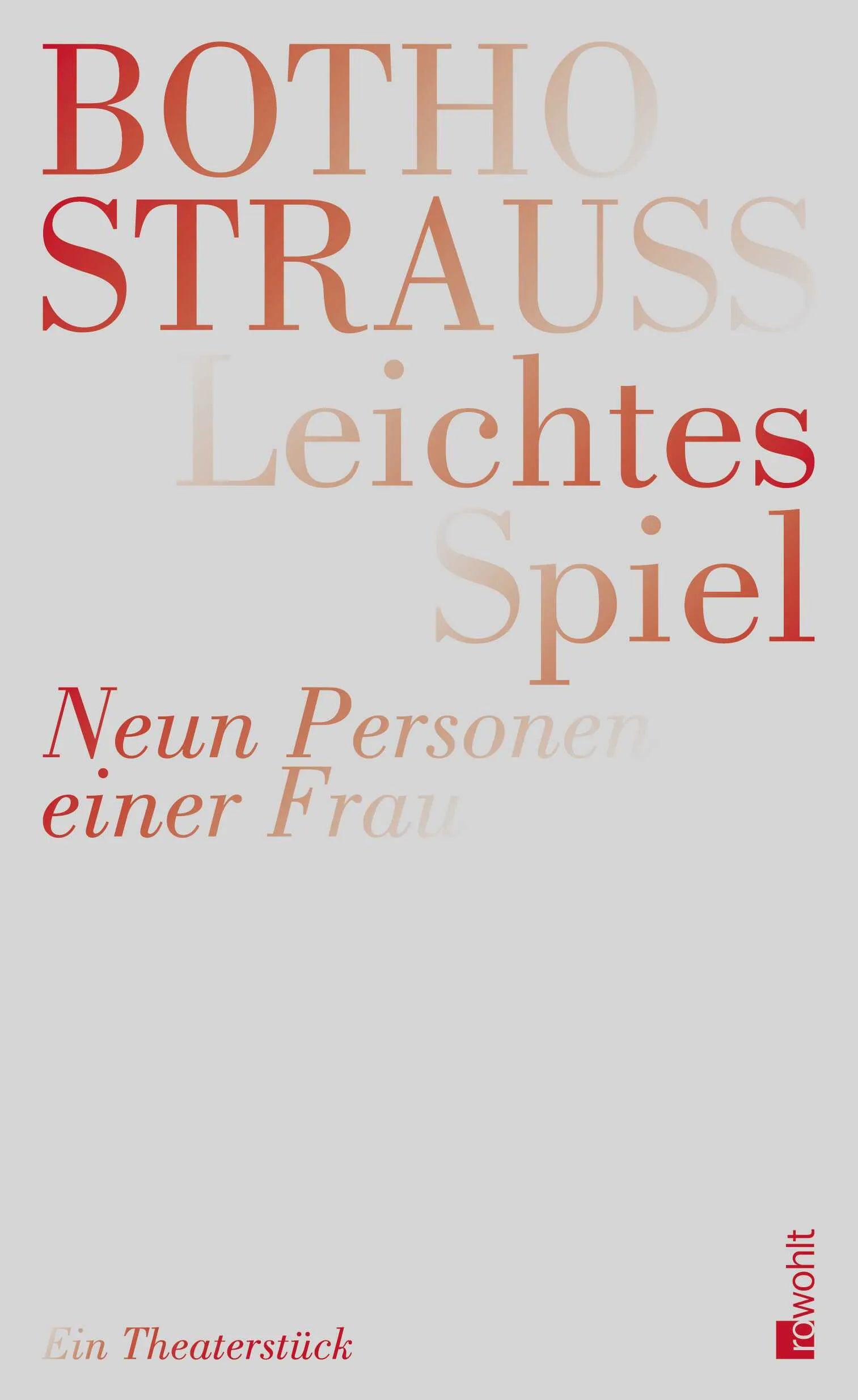 Buchcover von 'Leichtes Spiel' - Gebundene Ausgabe von Botho Strauß