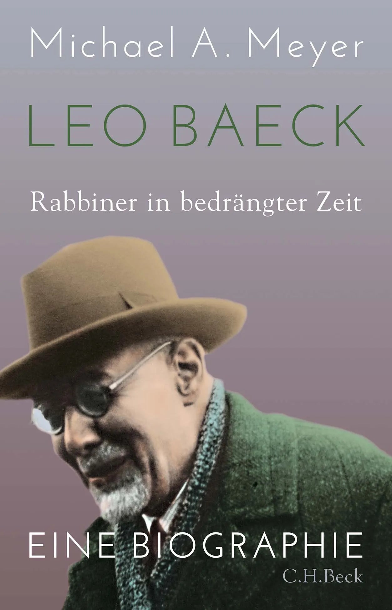 Buchcover von 'Leo Baeck' - Gebundene Ausgabe von Michael A. Meyer