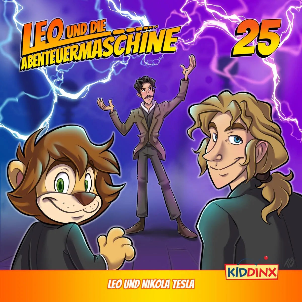 Cover: Leo und Nikola Tesla (Hörbuch Download) von Matthias Arnold