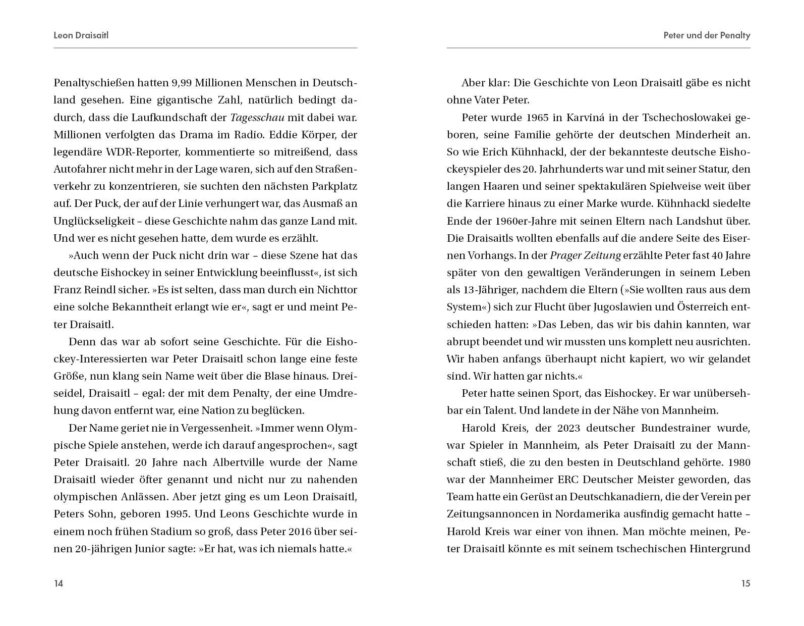 Innenansicht von 'Leon Draisaitl' - Taschenbuch