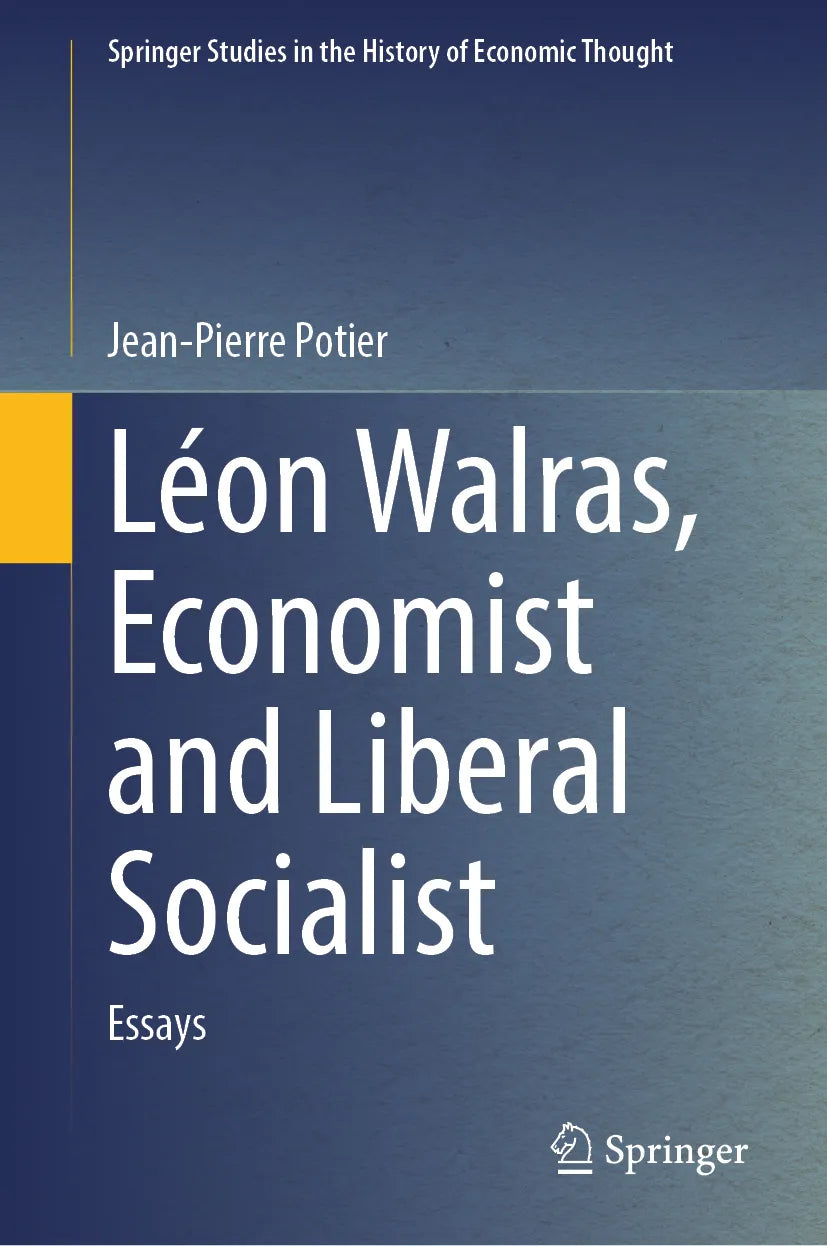 Cover: Léon Walras, Economist and Liberal Socialist (E-Book) von Jean-Pierre Potier