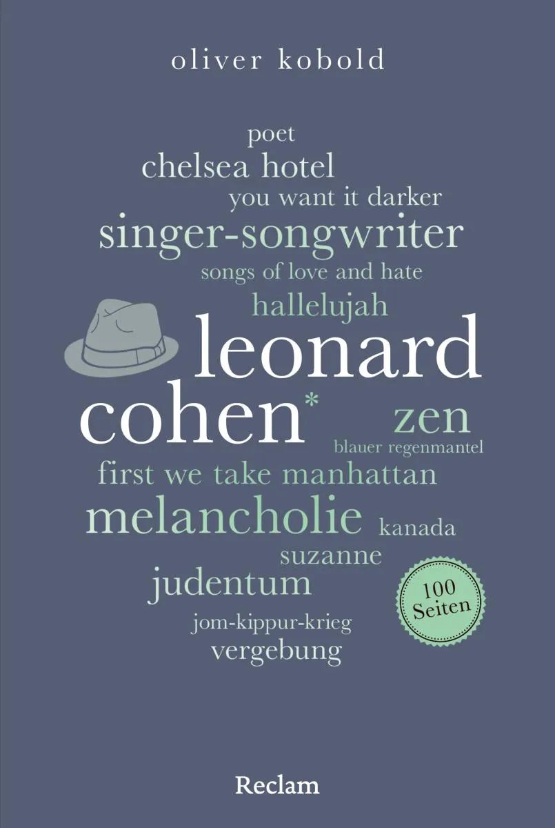 Cover: Leonard Cohen. 100 Seiten (E-Book) von Oliver Kobold
