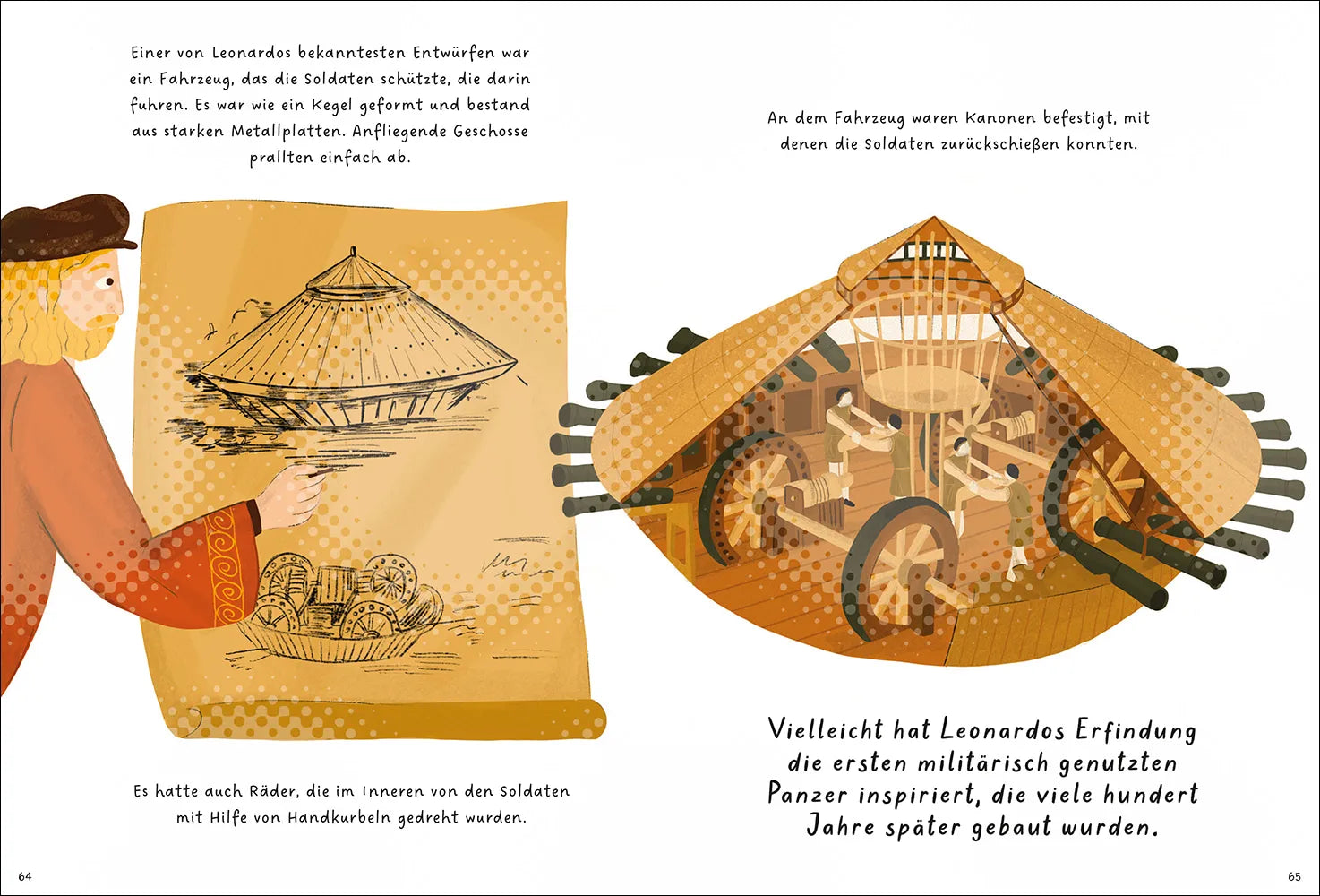 Detailansicht: Leonardo da Vinci – 5 Minute Genius Stories (Hardcover)