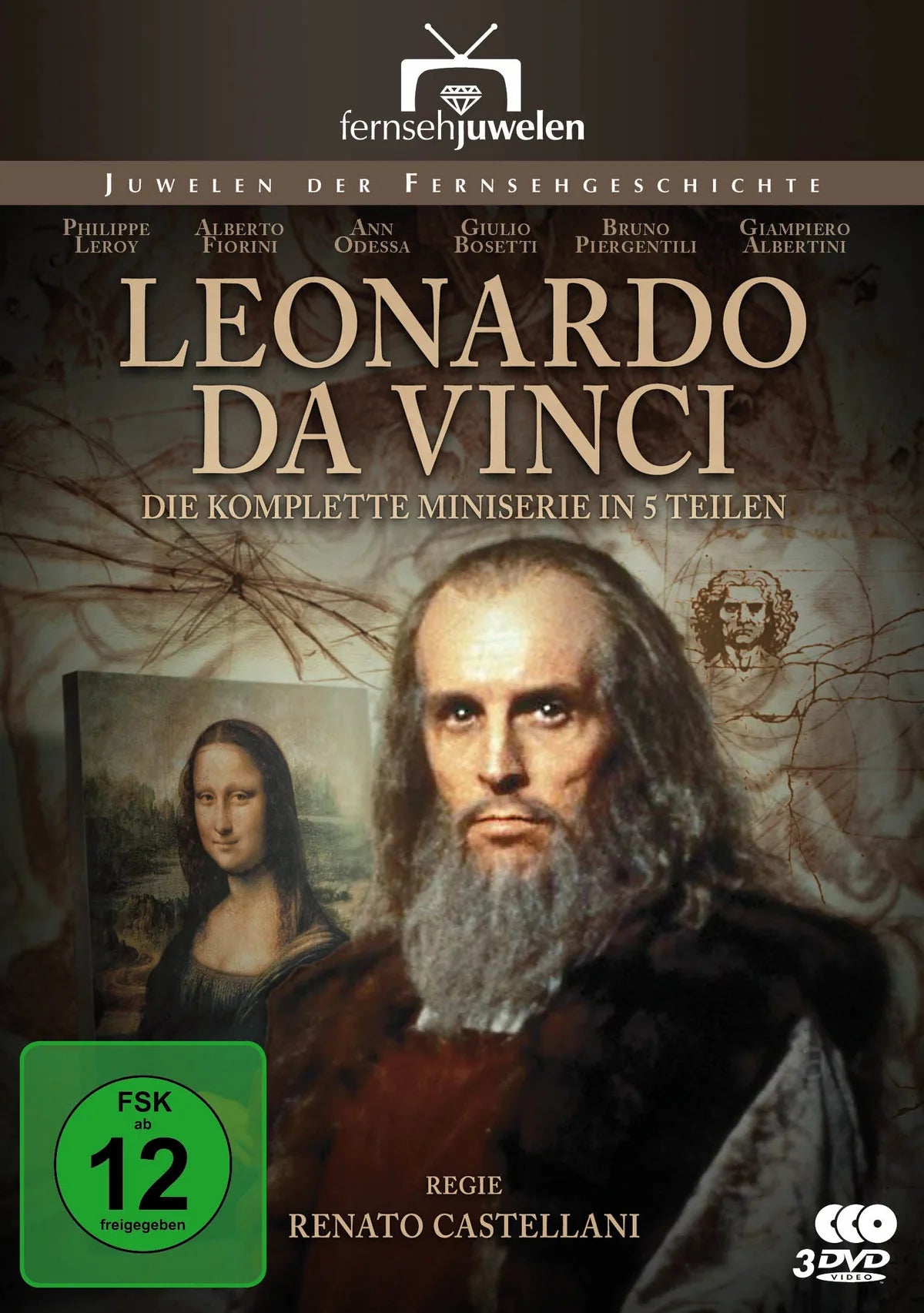 Leonardo da Vinci - Der komplette 5-Teiler - DVD