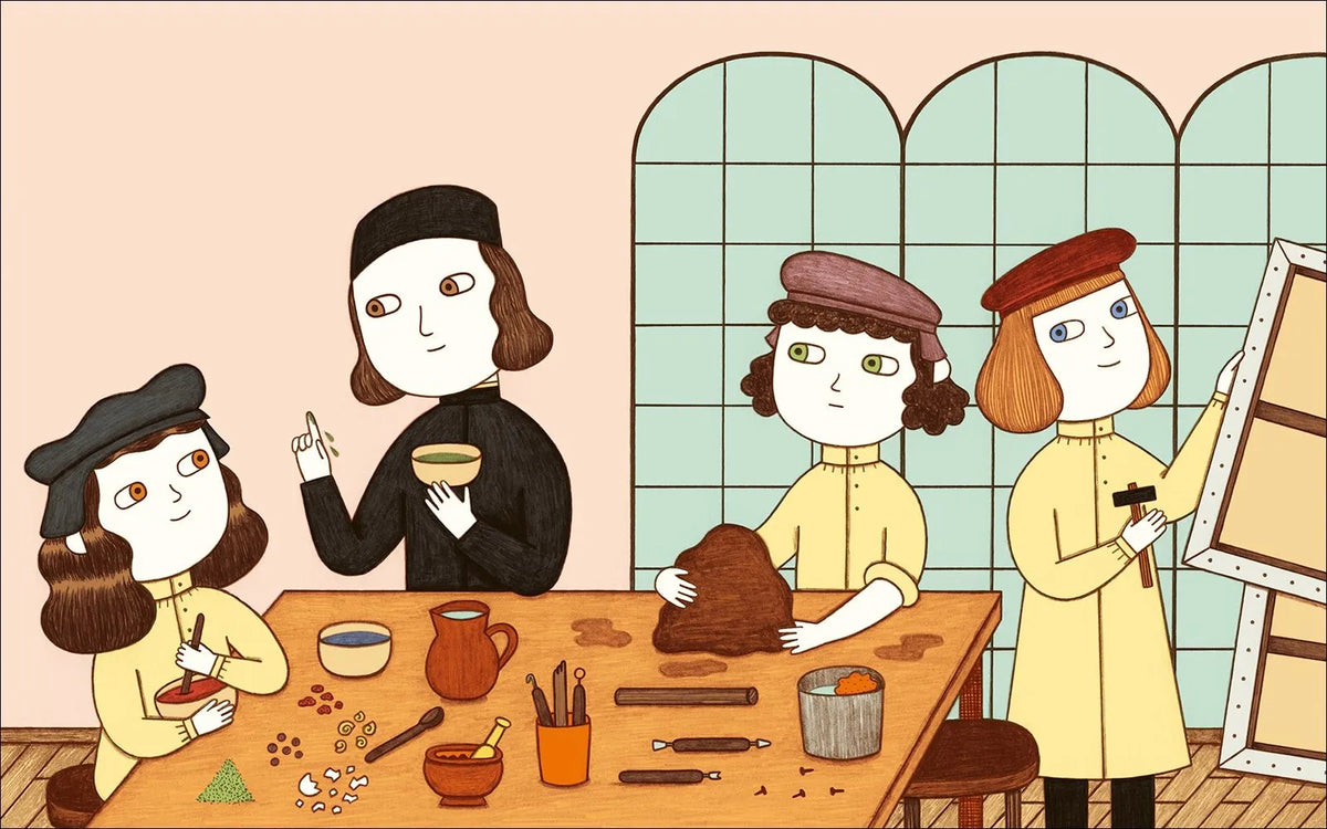 Detailansicht: Leonardo da Vinci – Little People, BIG DREAMS (Hardcover)