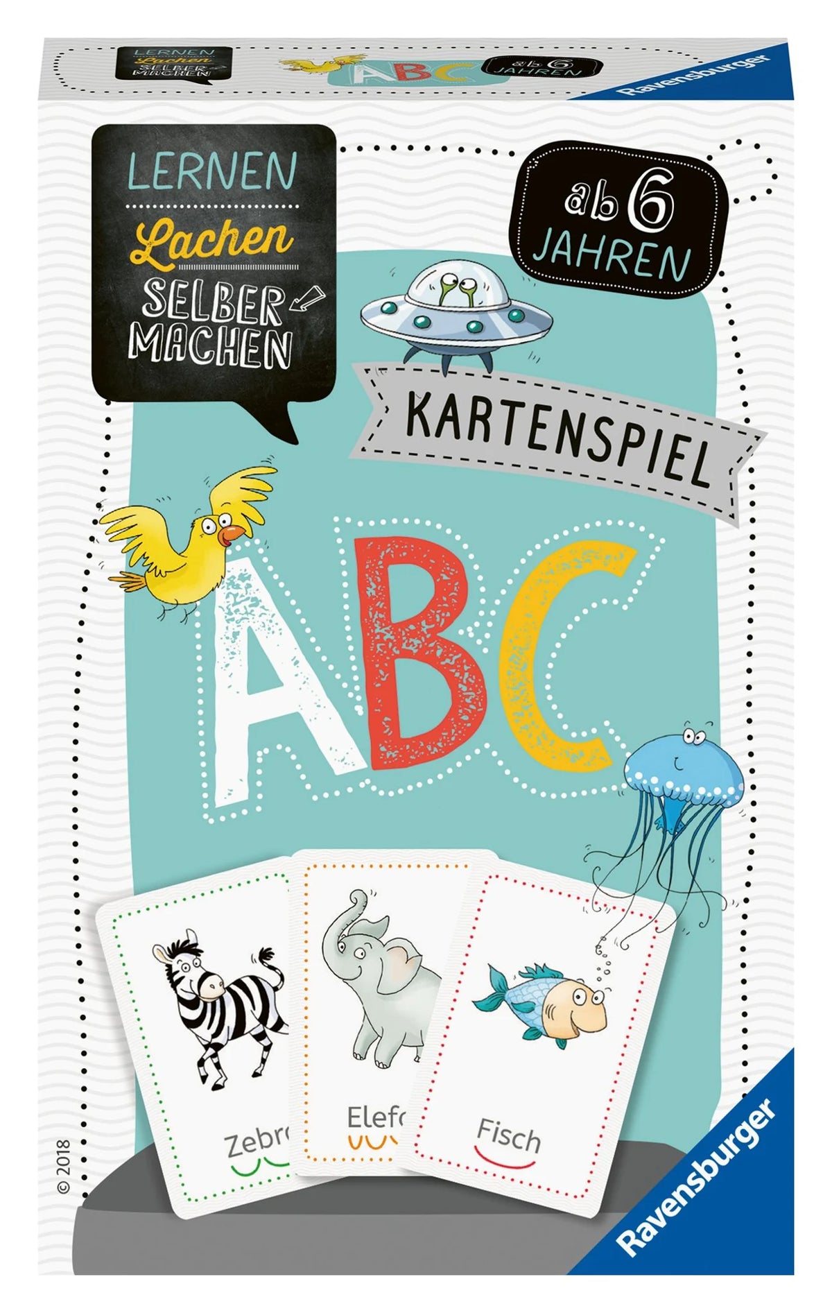 Kartenspiel: Lernen Lachen Selbermachen: ABC - Kartenspiel ab 6 Jahre