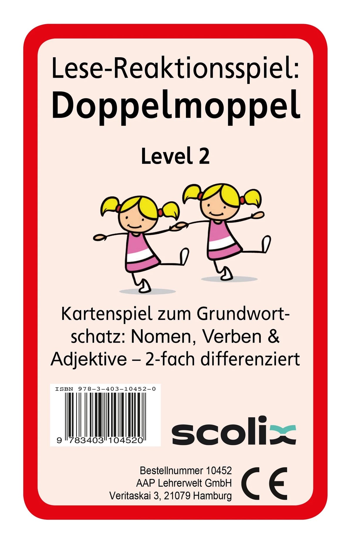 Lernspiel: Lese-Reaktionsspiel: Doppelmoppel Level 2