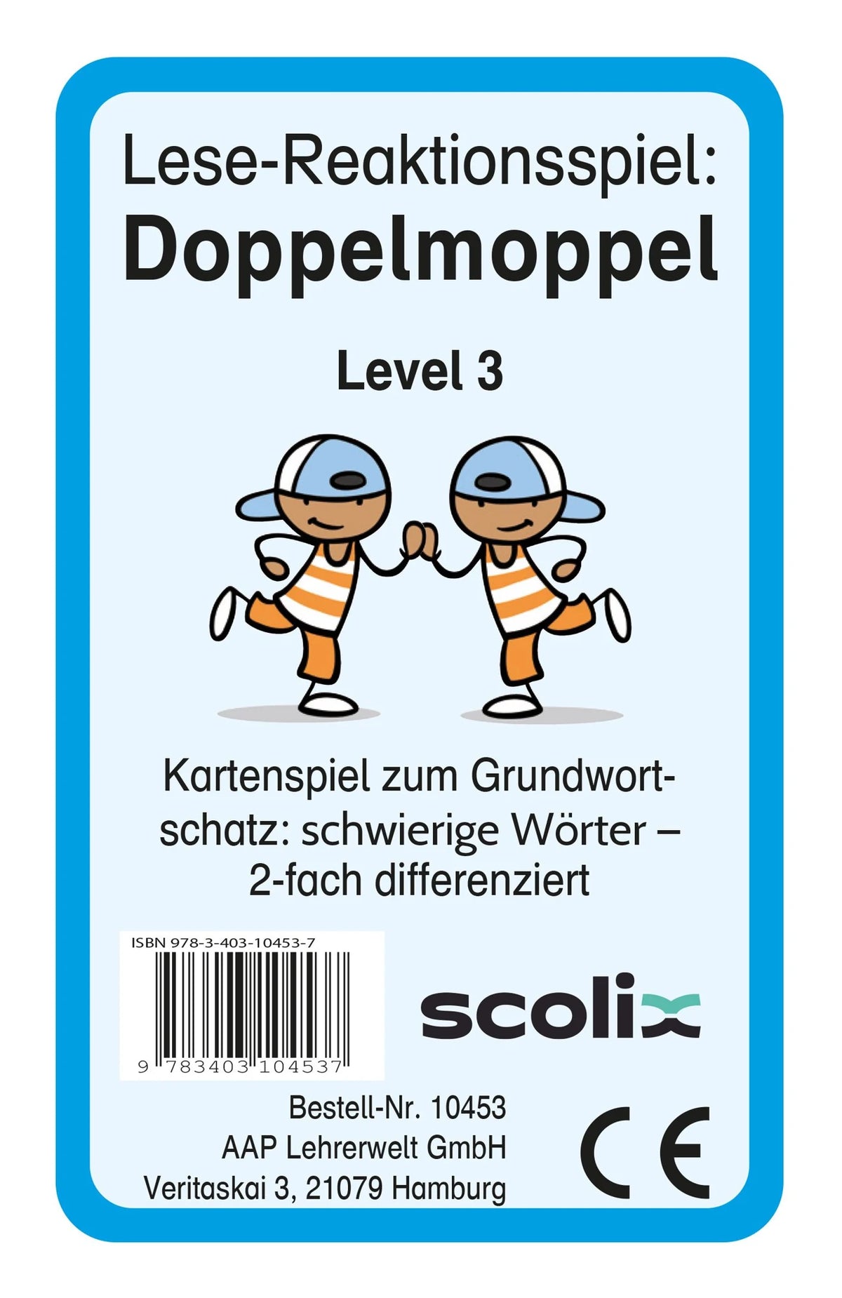 Lernspiel: Lese-Reaktionsspiel: Doppelmoppel Level 3