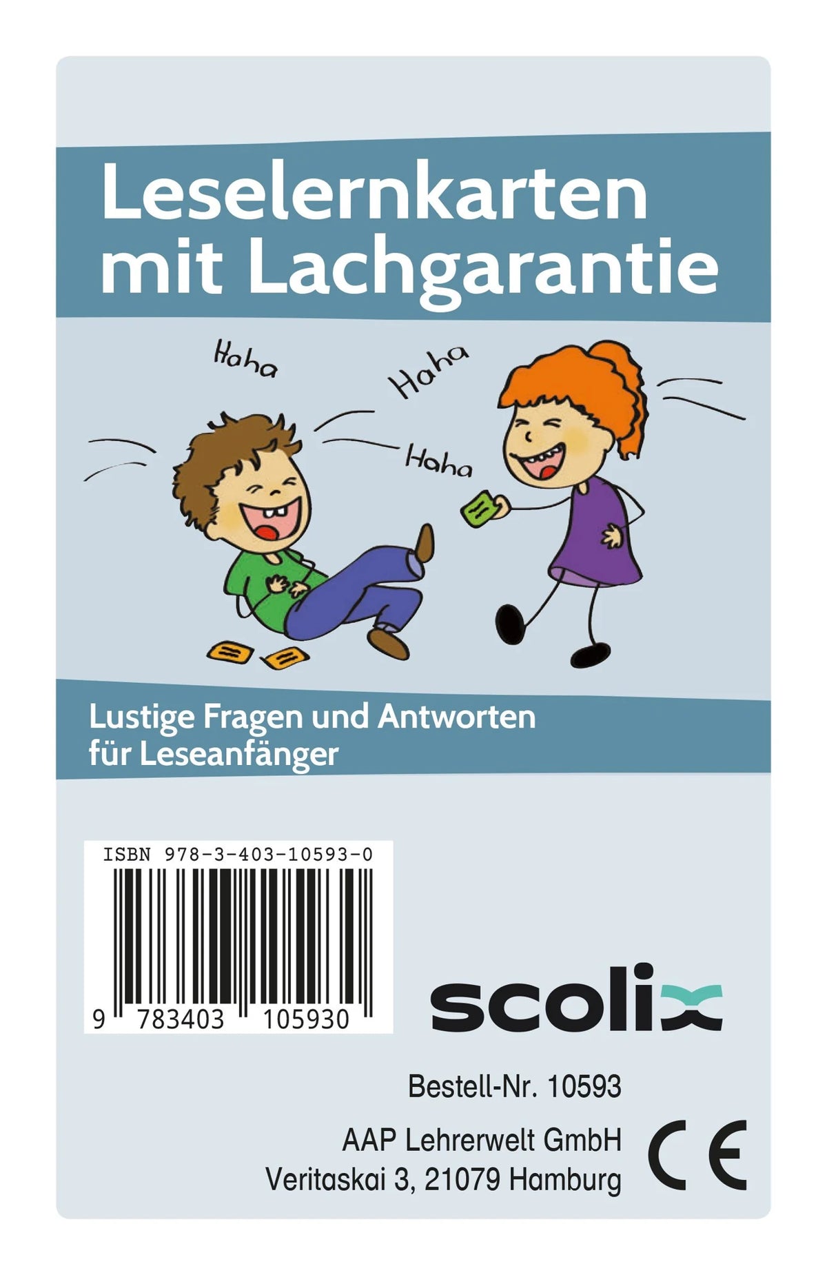 Lernspiel: Leselernkarten mit Lachgarantie