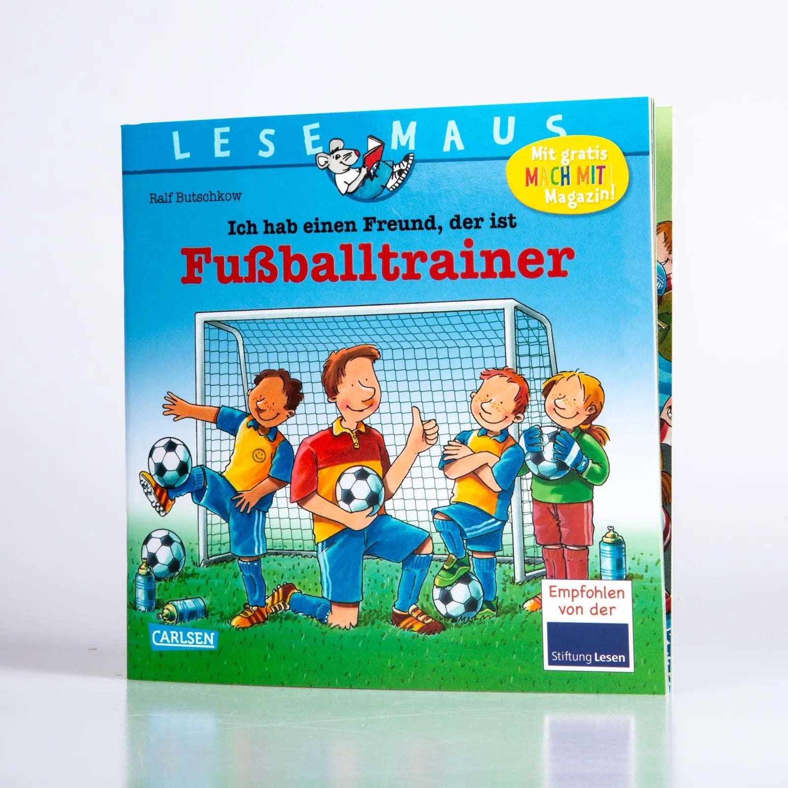 Produktansicht: LESEMAUS 102: Ich hab einen Freund, der ist Fußballtrainer (Taschenbuch)
