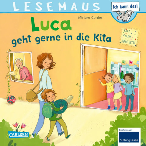 LESEMAUS 11: Luca geht gerne in die Kita