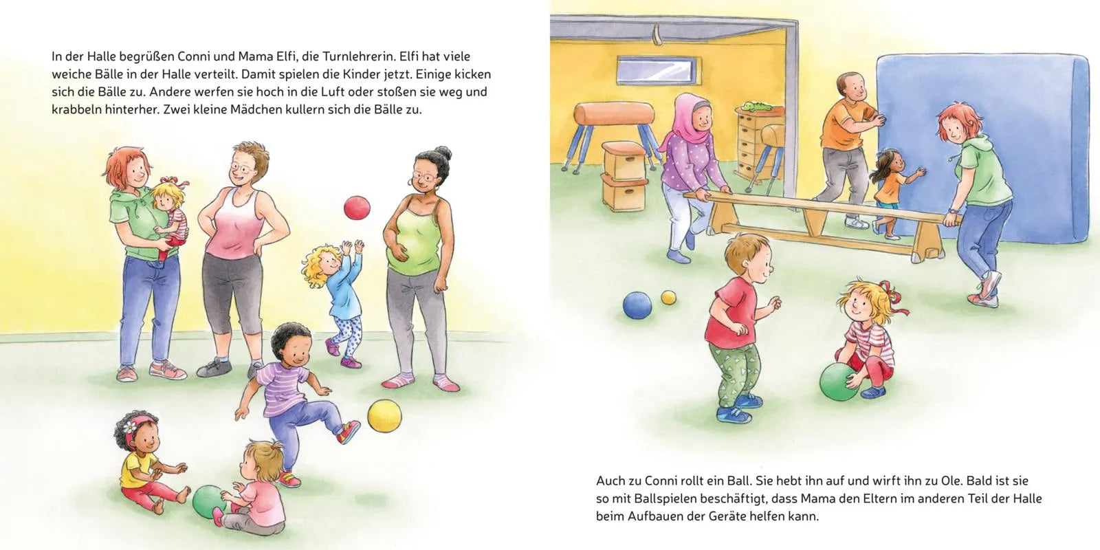 Liane Schneider - LESEMAUS 114: Conni geht zum Kinderturnen