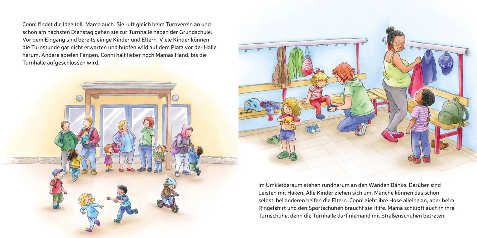 Produktansicht: LESEMAUS 114: Conni geht zum Kinderturnen (Taschenbuch)