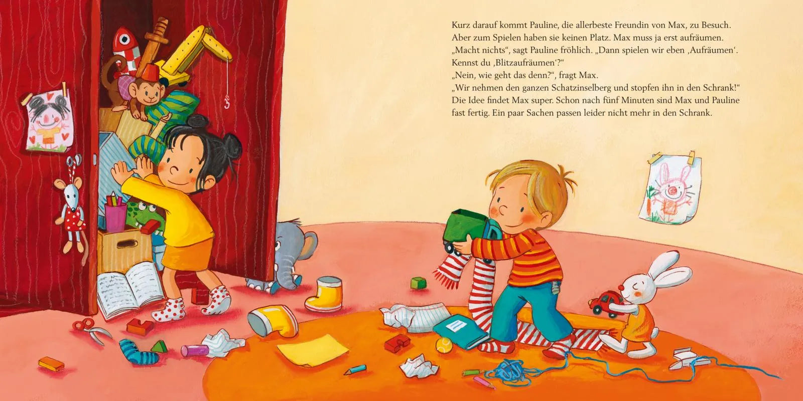 Produktansicht: LESEMAUS 119: Max räumt auf (Taschenbuch)