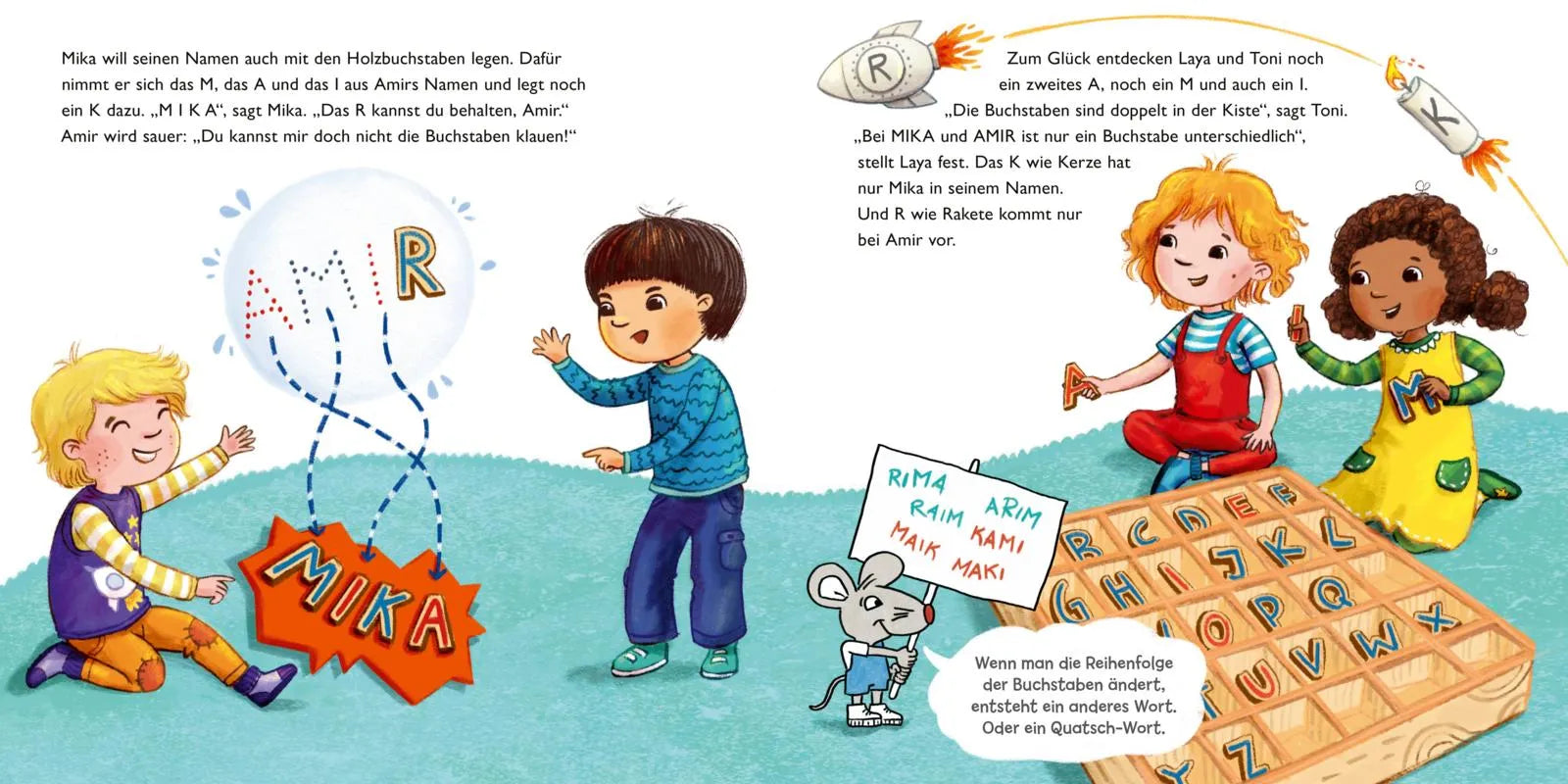 Detailansicht: LESEMAUS 125: Wir können das! Die Buchstaben von A bis Z (Taschenbuch)
