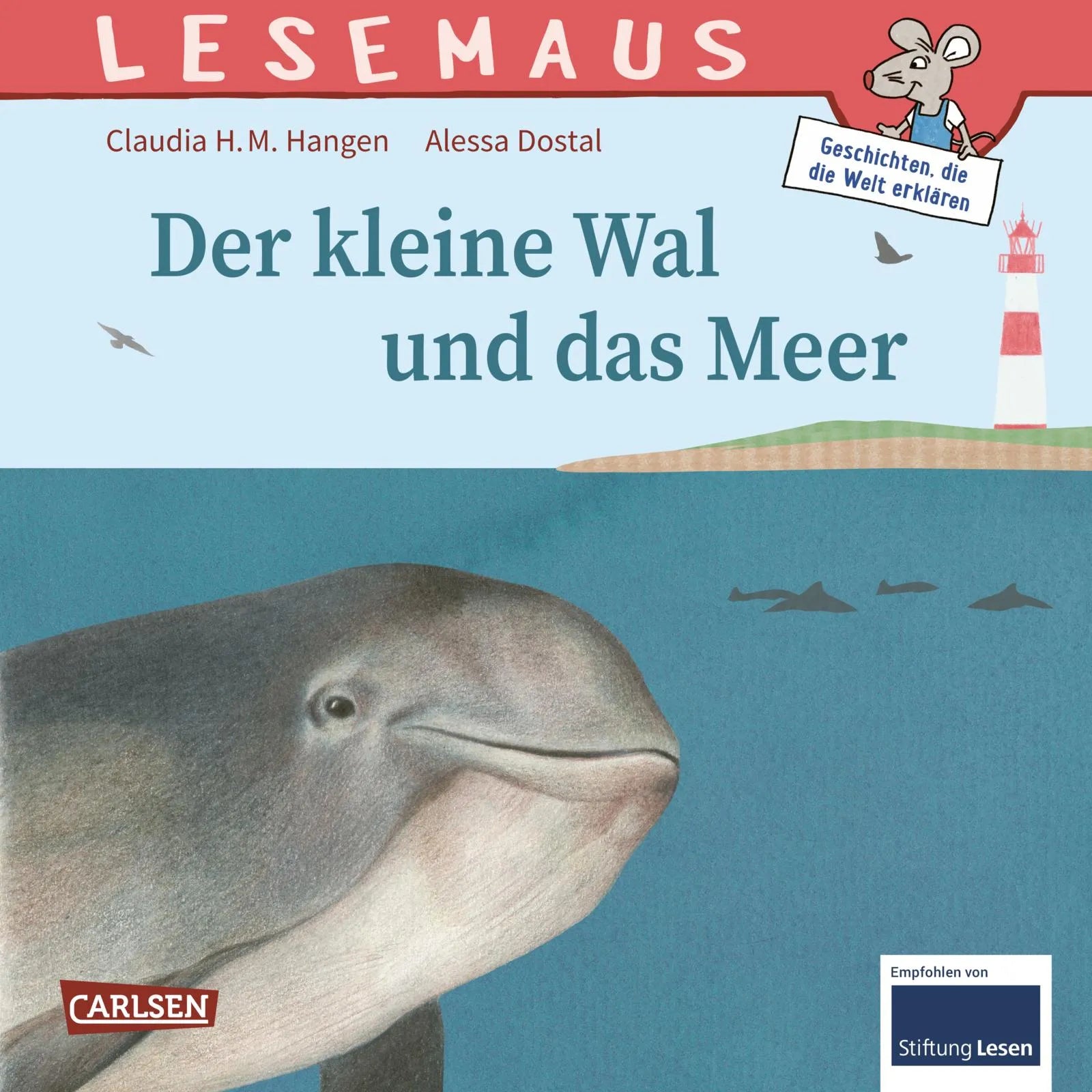 Buchcover von 'LESEMAUS 135: Der kleine Wal und das Meer' - Taschenbuch von Claudia H.M. Hangen