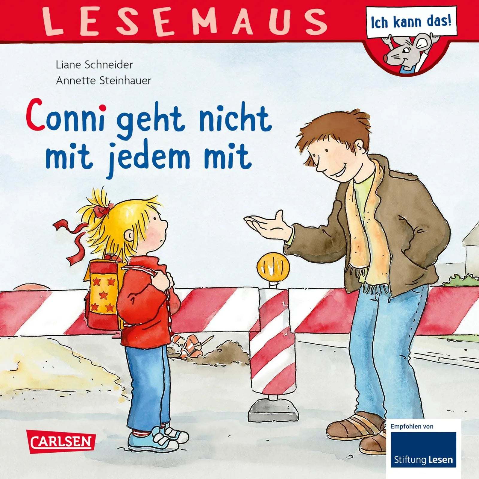Buchcover von 'LESEMAUS 137: Conni geht nicht mit jedem mit' - Taschenbuch von Liane Schneider