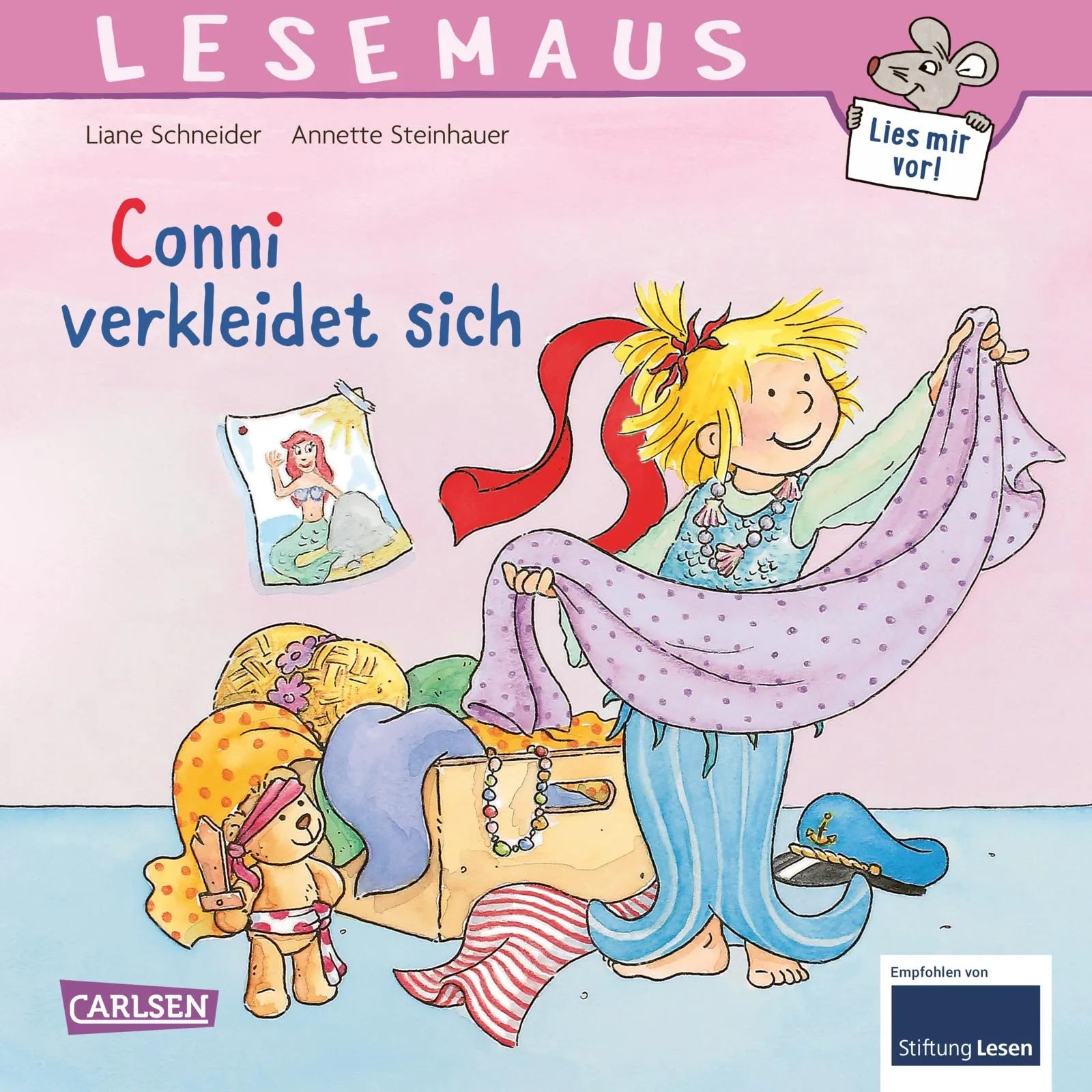 Buchcover von 'LESEMAUS 146: Conni verkleidet sich' - Taschenbuch von Liane Schneider