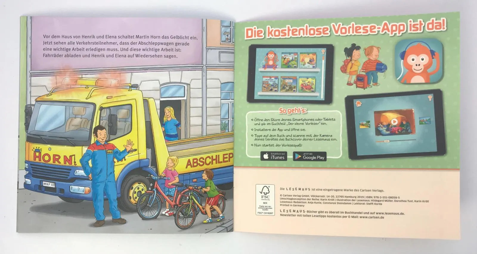 Abbildung von 'LESEMAUS 158: Die Rettungsfahrzeuge'