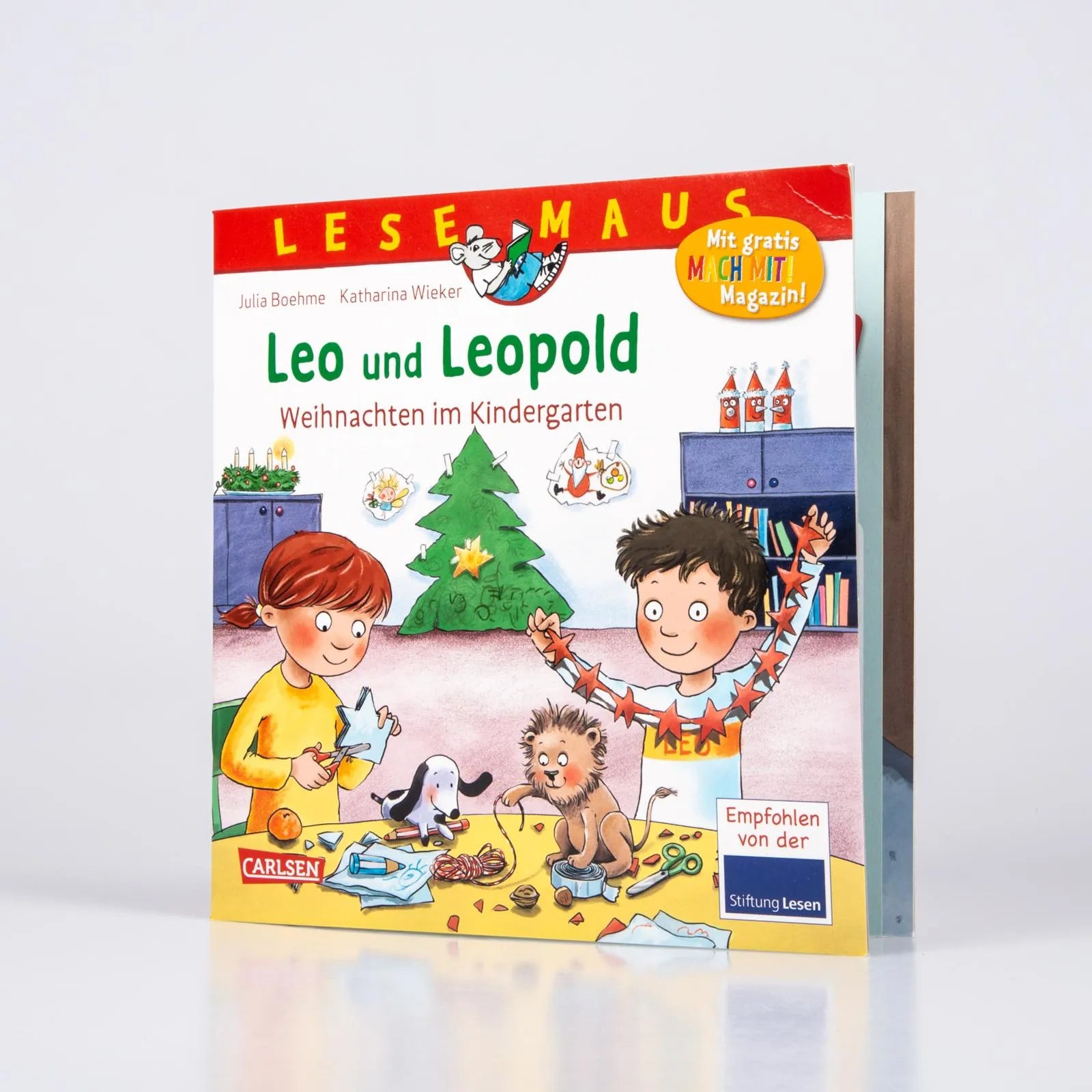 Abbildung von 'LESEMAUS 163: Leo und Leopold – Weihnachten im Kindergarten'