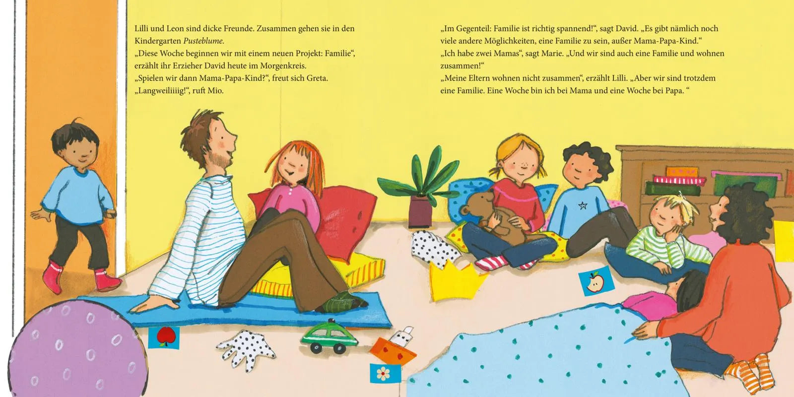 Abbildung von 'LESEMAUS 171: Unsere kunterbunte Familie zieht um'