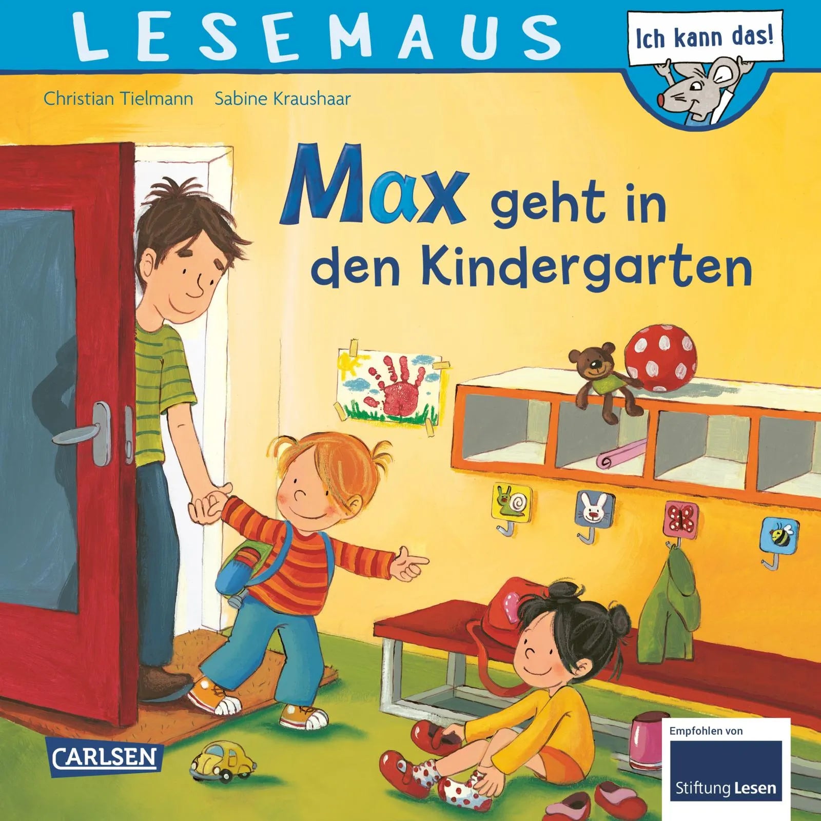 Buchcover von 'LESEMAUS 18: Max geht in den Kindergarten' - Taschenbuch von Christian Tielmann
