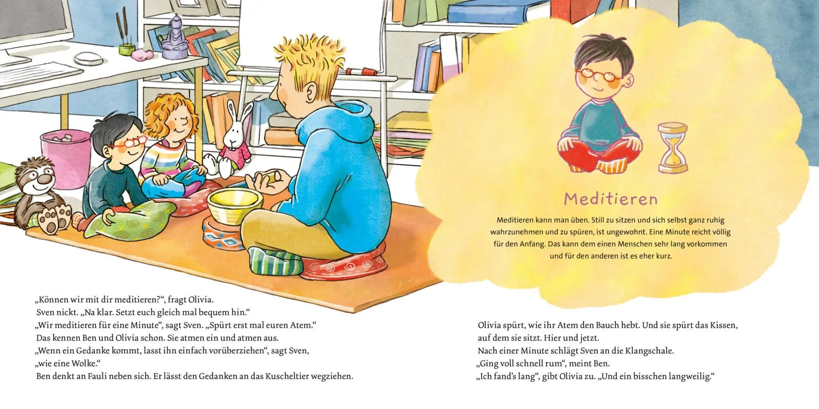 Detailansicht: LESEMAUS 182: Unsere Körper – Atmen, Spüren, Achtsamsein (Taschenbuch)
