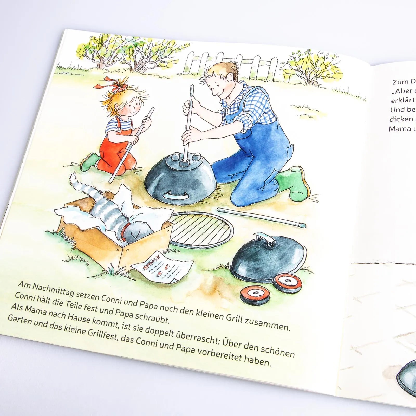 Produktansicht: LESEMAUS 191: Conni hilft Papa (Taschenbuch)