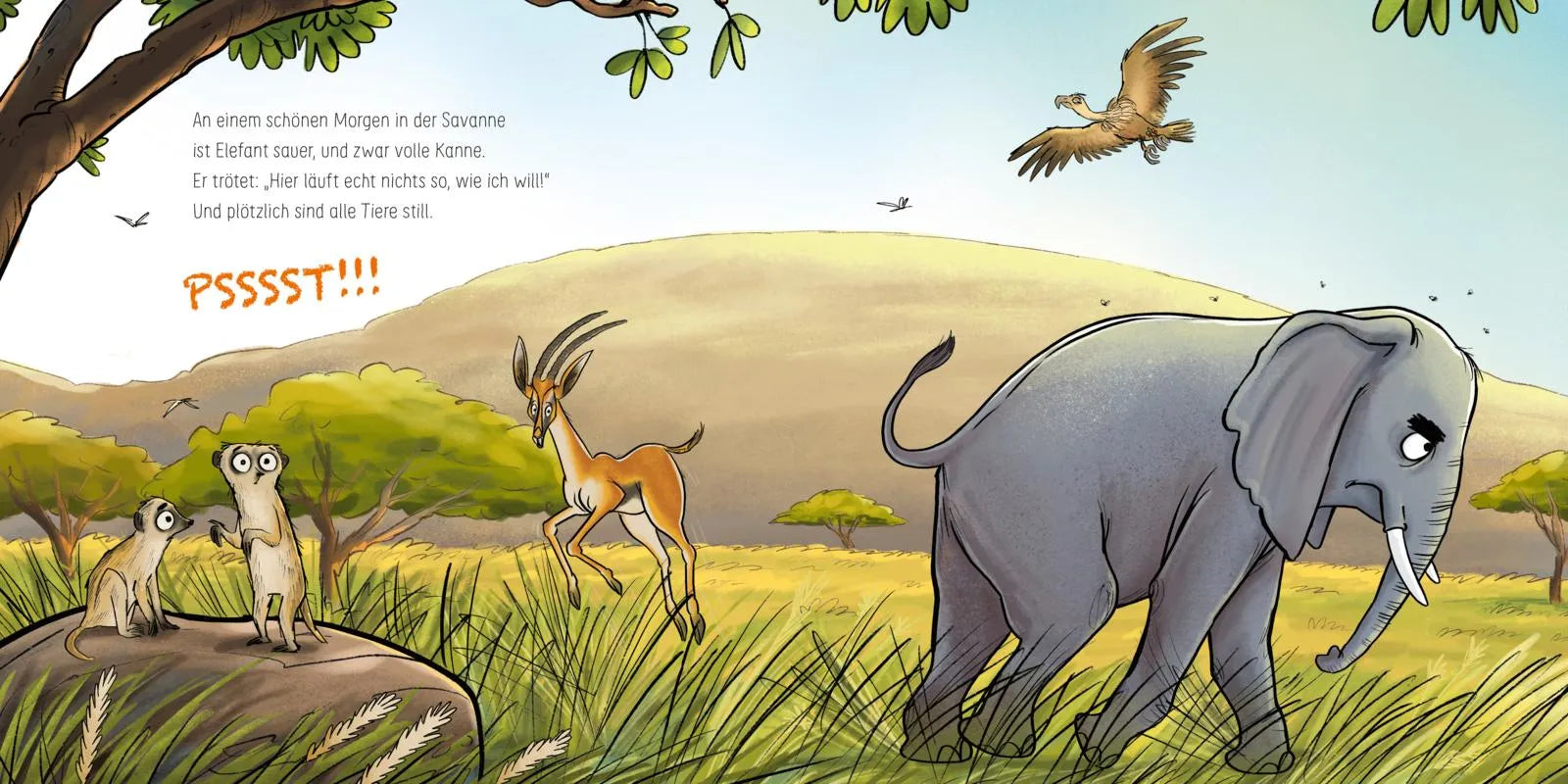 Produktansicht: LESEMAUS 203: Elefant will durch die Wand (Taschenbuch)