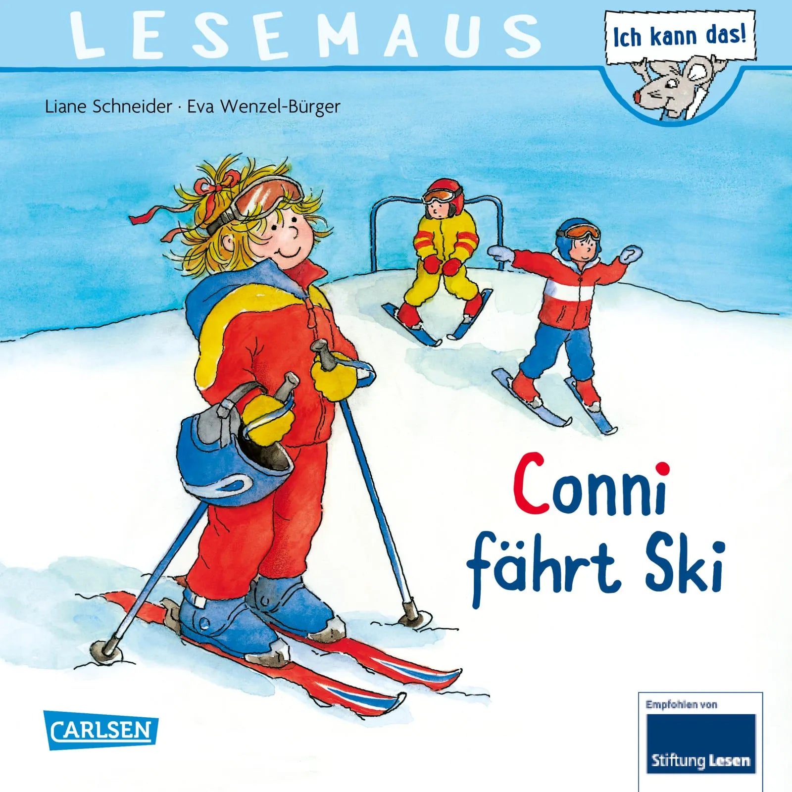 Buchcover von 'LESEMAUS 22: Conni fährt Ski' - Taschenbuch von Liane Schneider