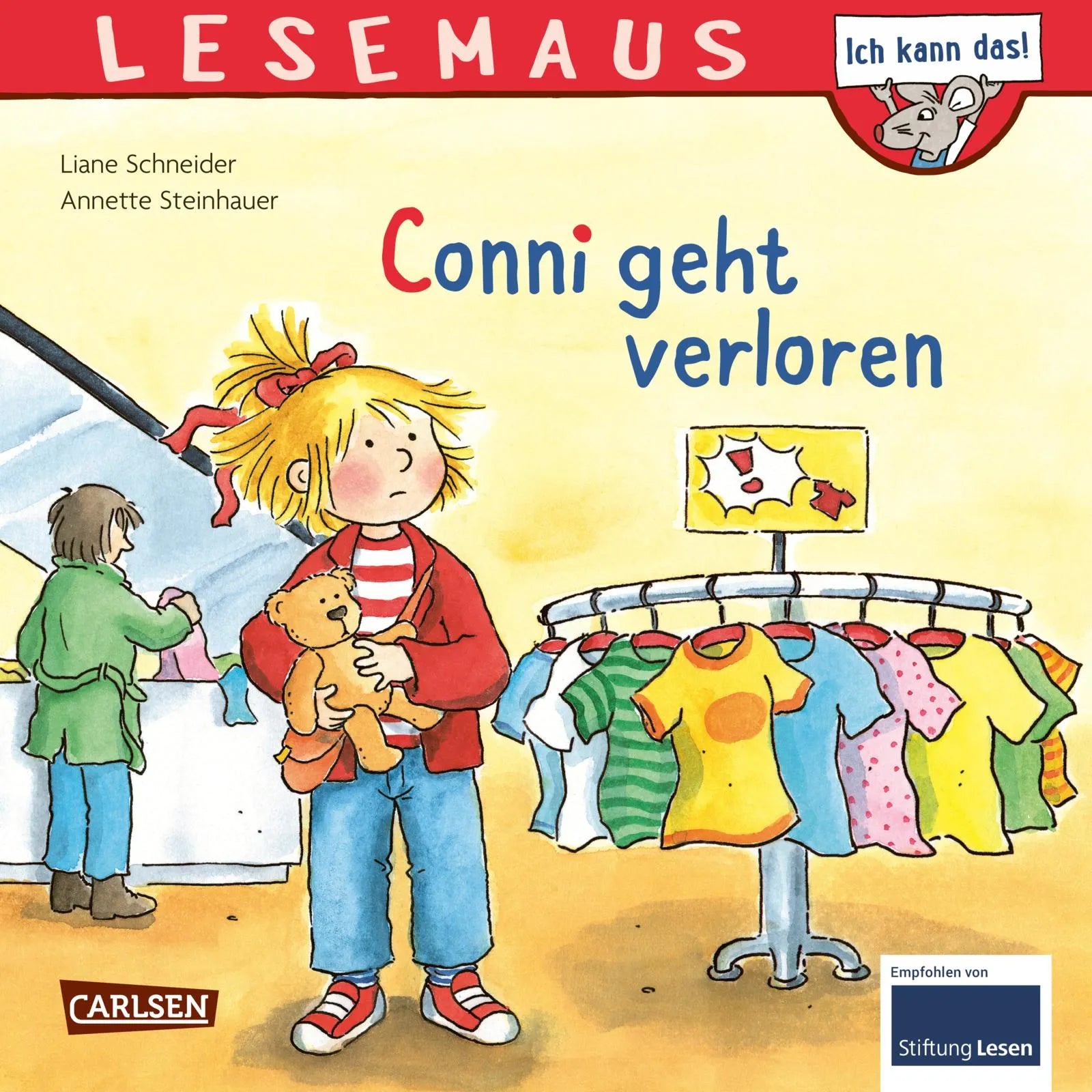 Buchcover von 'LESEMAUS 26: Conni geht verloren' - Taschenbuch von Liane Schneider