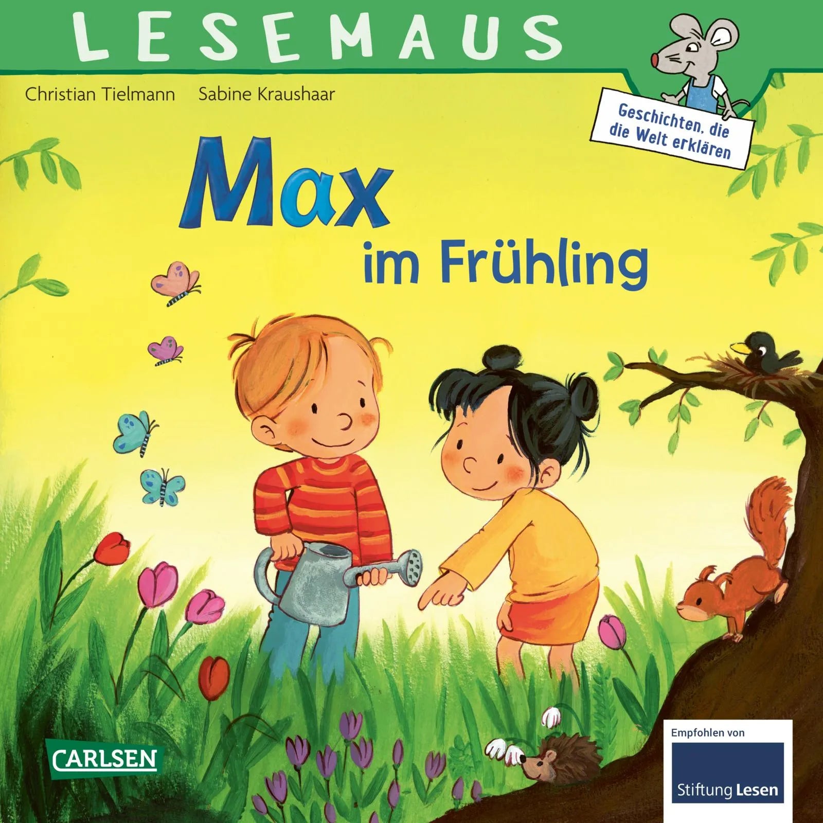 Buchcover von 'LESEMAUS 29: Max im Frühling' - Taschenbuch von Christian Tielmann