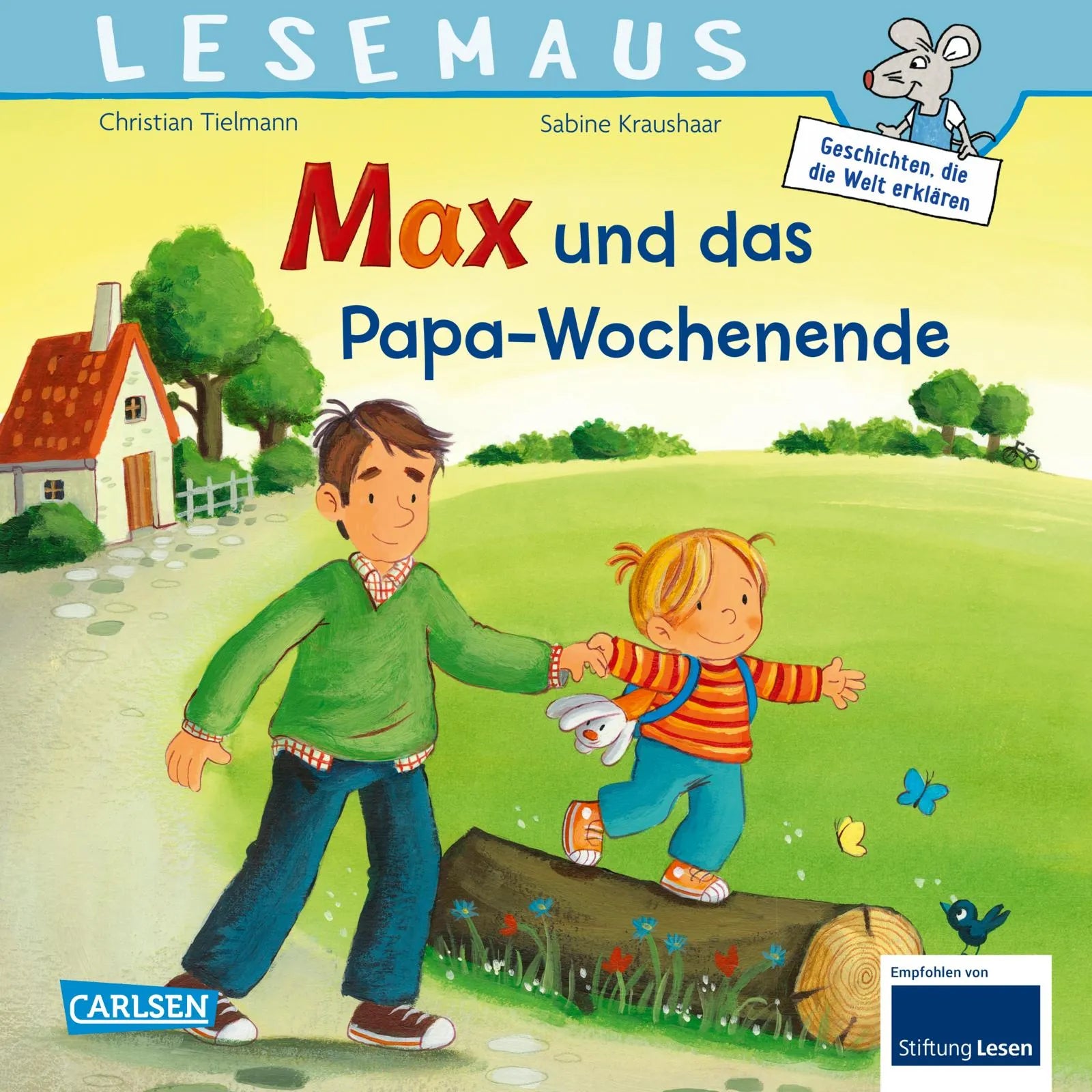Cover: LESEMAUS 37: Max und das Papa-Wochenende (Taschenbuch) von Christian Tielmann