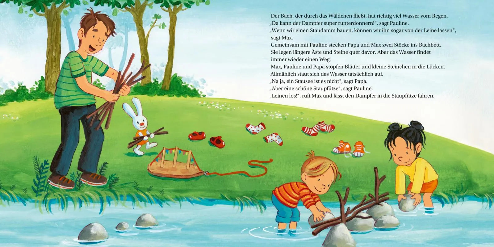 Detailansicht: LESEMAUS 37: Max und das Papa-Wochenende (Taschenbuch)