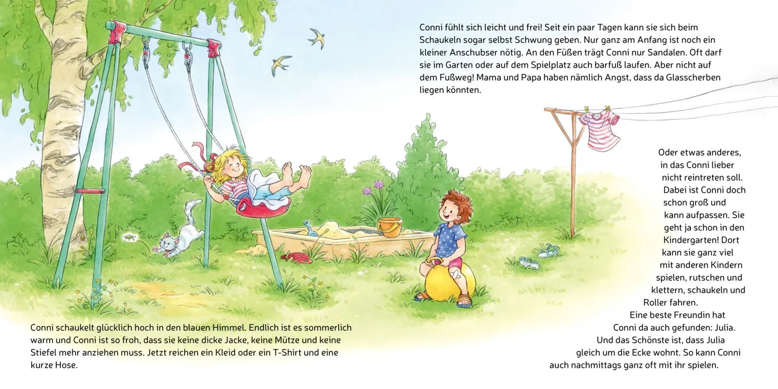 Produktansicht: LESEMAUS 42: Conni im Sommer (Taschenbuch)