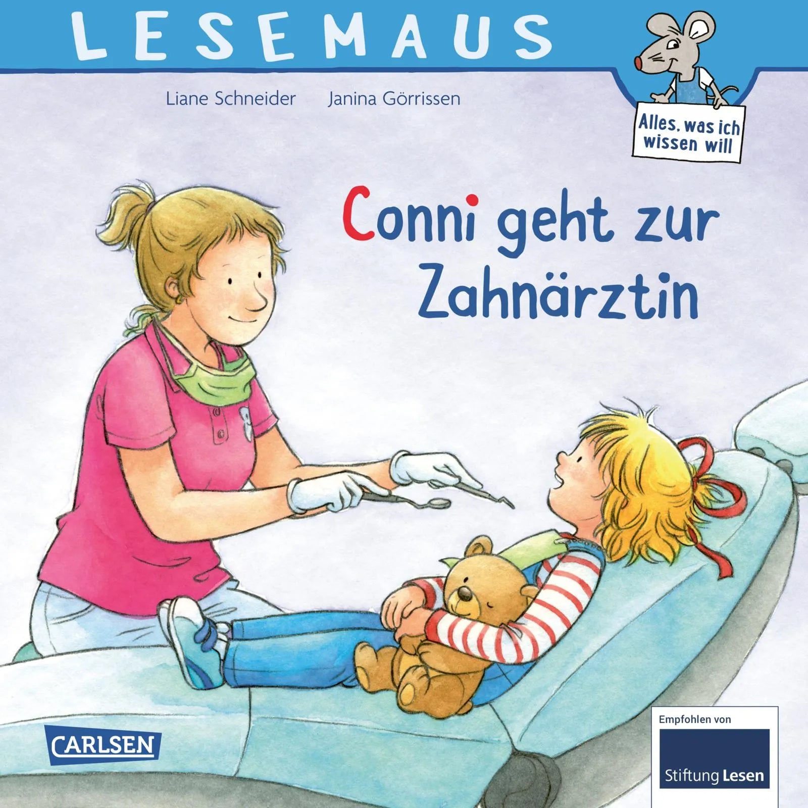 Buchcover von 'LESEMAUS 56: Conni geht zur Zahnärztin' - Taschenbuch von Liane Schneider