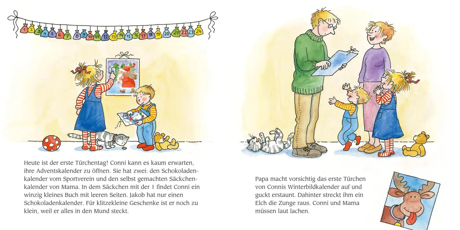 Detailansicht: LESEMAUS 58: Conni feiert Weihnachten (Taschenbuch)