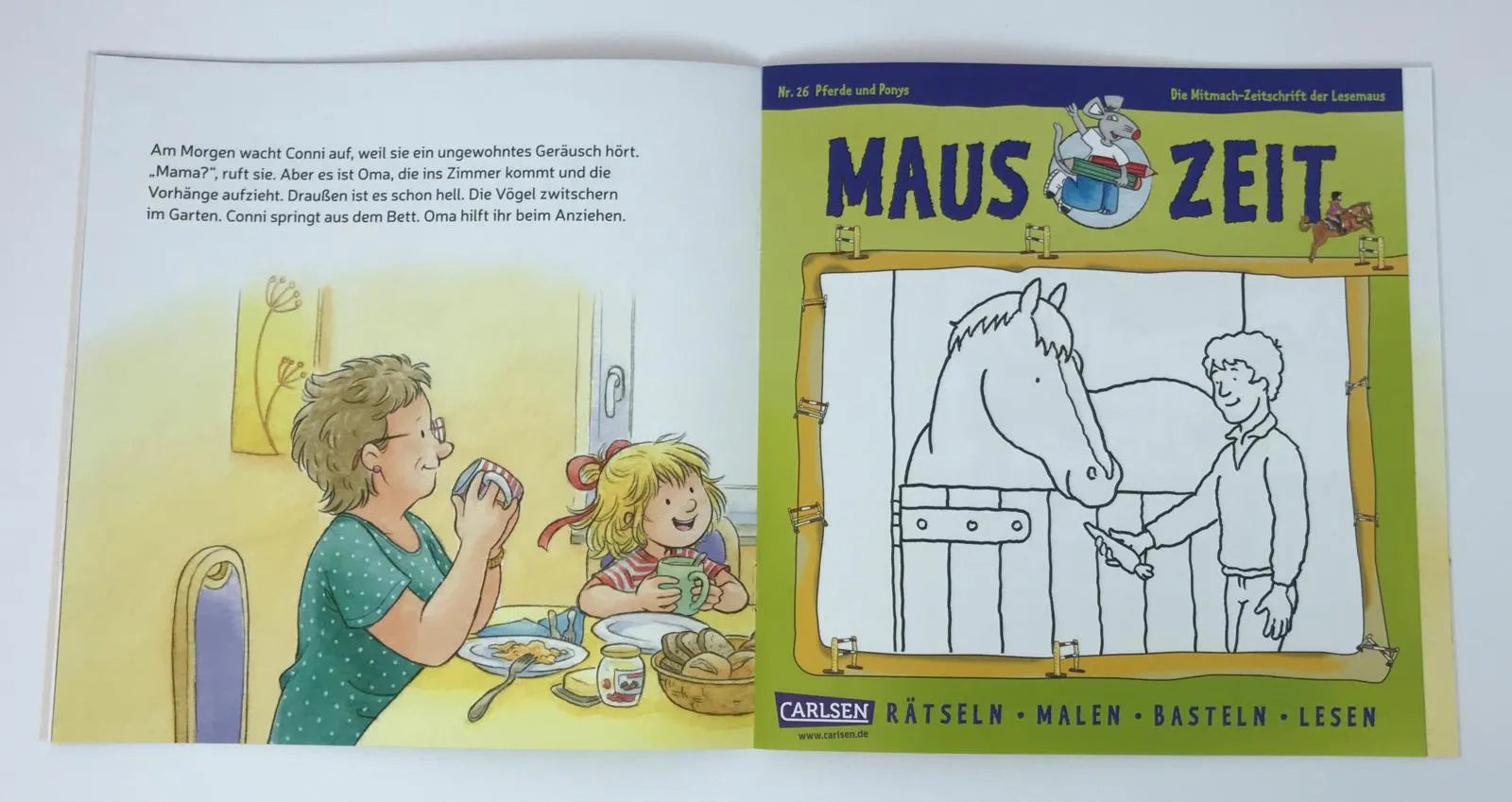 Abbildung von 'LESEMAUS 69: Conni besucht Oma und Opa'